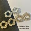 Fashion Rhinestone Sun Jewel Accessories: Zircon Inlaid Crystal Beads and Separators
