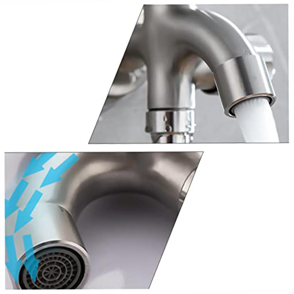 Home Improvement Easy Install Sink Dual Outlet Faucet Dual Outlet Faucet Drain 14*12*2cm Compatible With Sinks