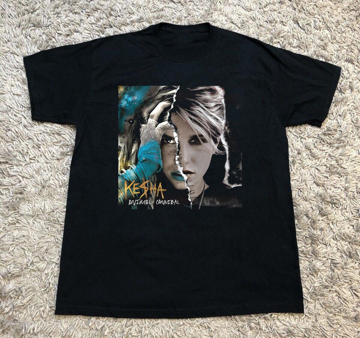 Kesha Animal + Cannibal 15th Anniversary (CD) Album Shirt TH591 S