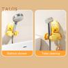 Shower Rack Cartoon Bear Duck Shape Wall-mounted Suction Cup Shower Holder Strong Load-Bearing Capacity Hook Design Shower Shelf