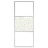 VidaXL Paroi de Douche à l'Italienne Cabine de Douche Cloison de Douche Salle de Bain Maison Intérieur Verre ESG Pierre 146652