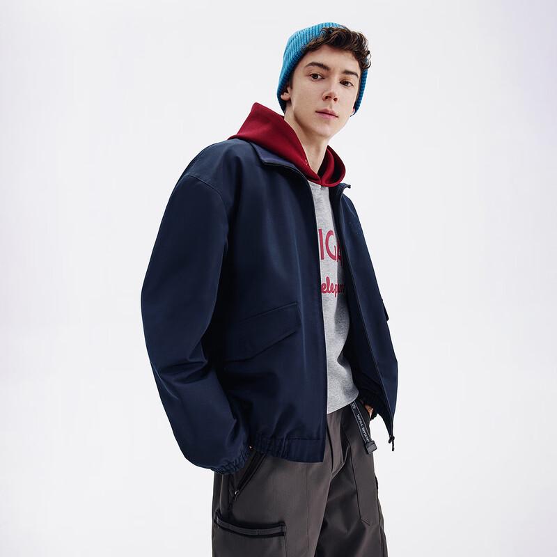 Navigare Men's Casual Stand Collar Jacket