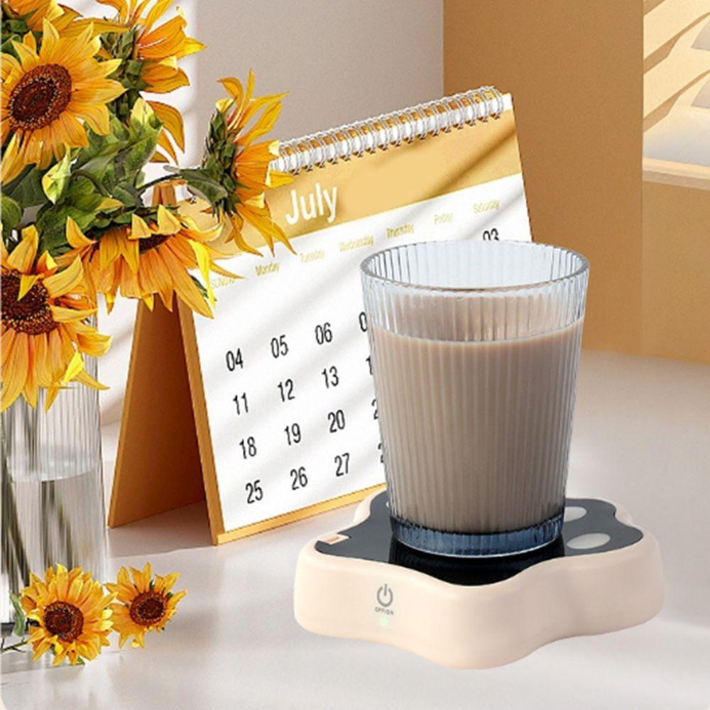 Cartoon Milk Magnetic Stirrer Cat Claw Shape Smart Stirring Base Electric Coffee Blender  Kitchen