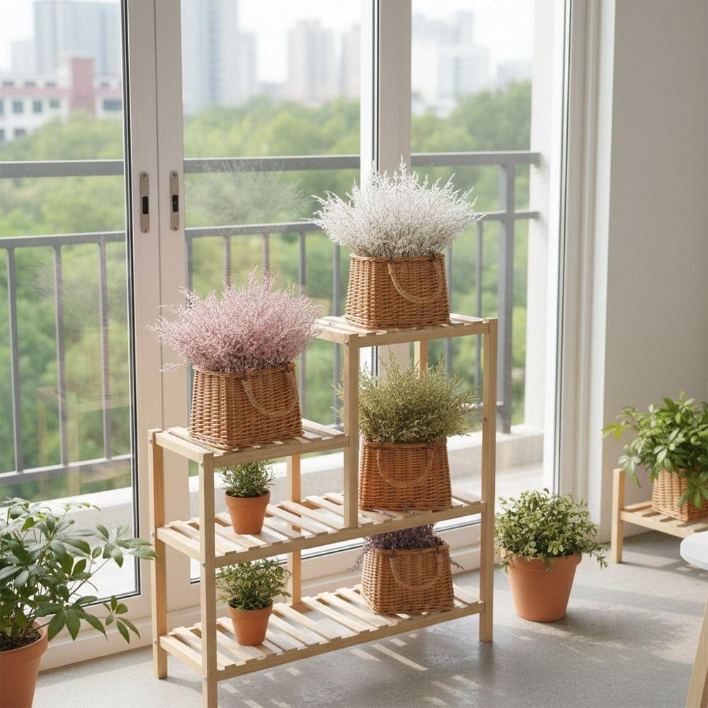 Desktop Ornament Artificial Flower Table Decoration Faux Flower Statice  Party Supplies