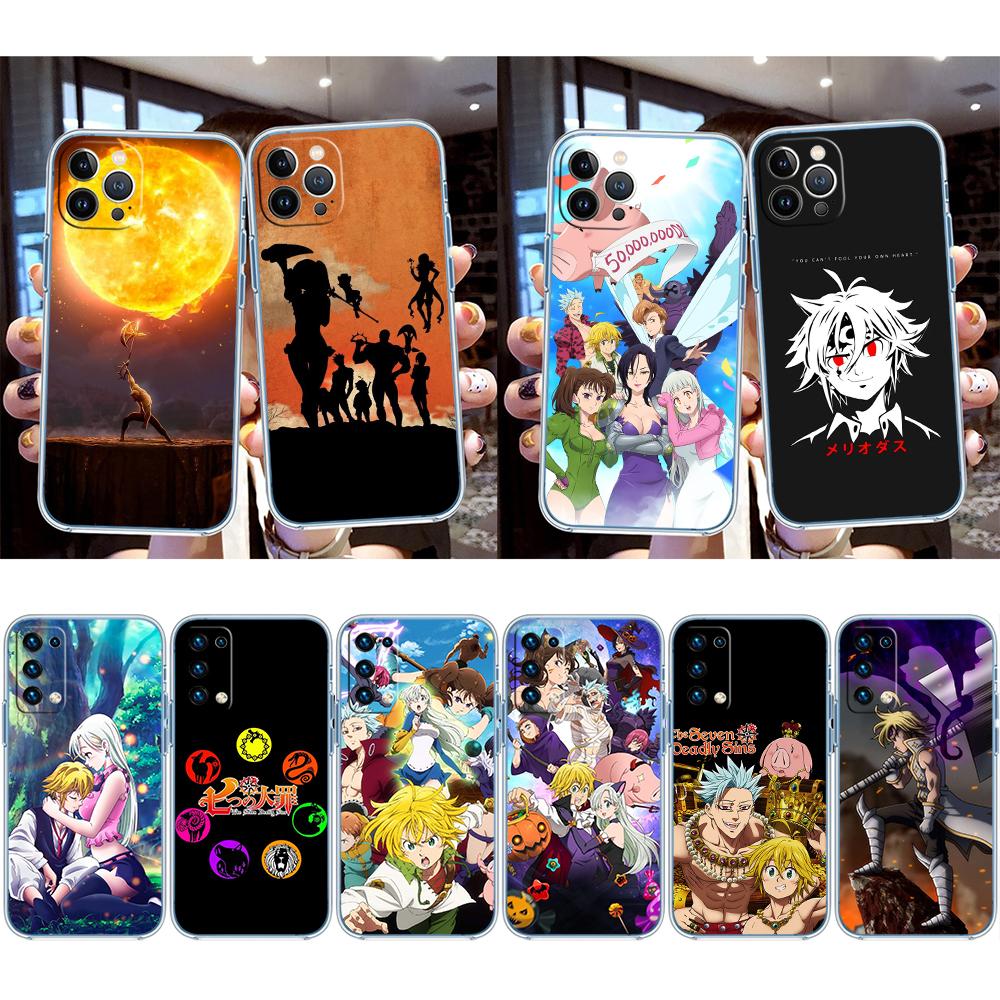 RE52 S-Seven D-Deadly Sin Transparent Phone Case for Samsung Galaxy A04 A04S A14 A23 A34 A54 M23 M33 M52 M53
