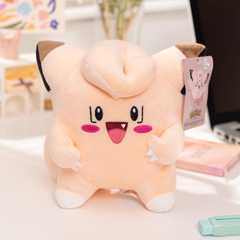Genuine Pokemon Pikachu Stuffed Doll Cute Cartoon Anime Series Gengar Eevee Stuffed Doll Kawaii Toys Hobbies Kids Birthday Gift