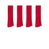 Red Five-fingered Socks, Men's Mid-calf, Big Red Couple's Two-toed Socks, Women's Couple's Long-calf Five-toed Two-toed Socks