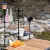 Camping Lantern Holder Cookware Storage Rack with Shelf for Fishing BBQ Backpacking