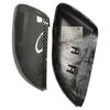 2pcs Carbon Side Mirror Cover Cap For VW Golf GTI 6 MK6 R20 GTD 2010 2011 2012 2013 Auto Parts Housing Replace