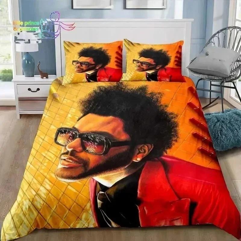 Comforter 3D Print Xo The Weeknd Bedding Set Single Twin Full Queen King Size Bed Set Adult Kid Bedroom Bedding Gift