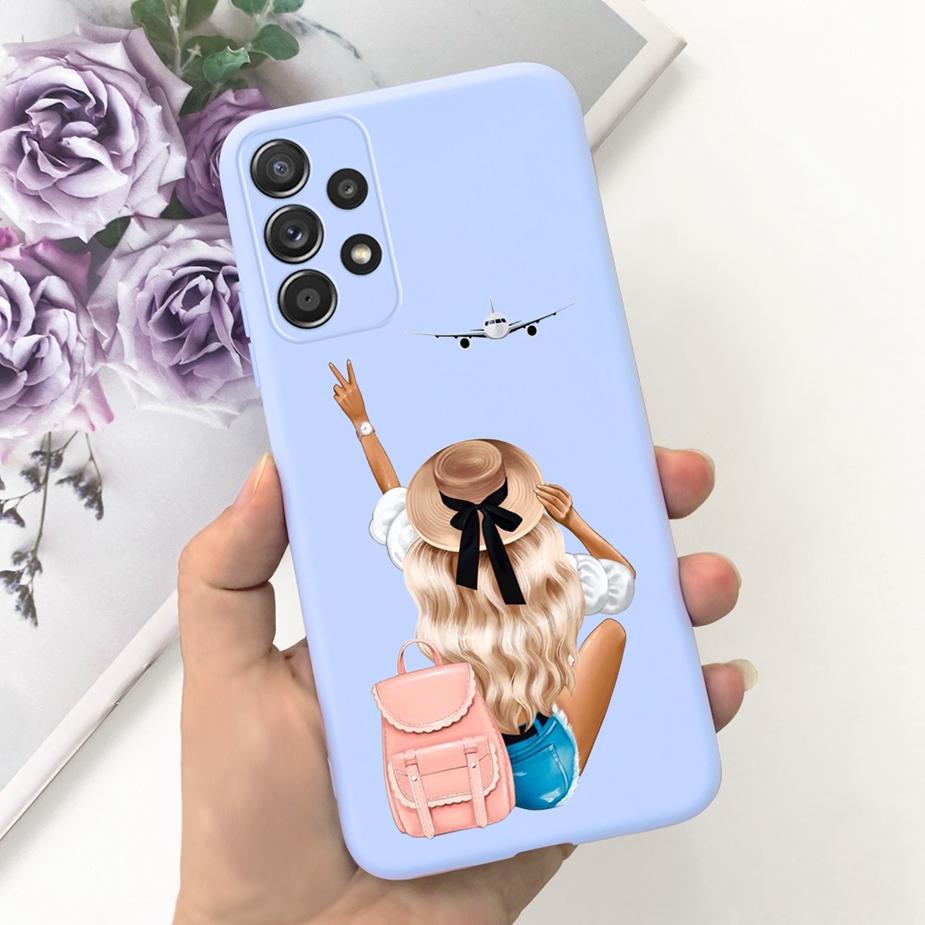 For Samsung Galaxy A32 Case A52 A52s A72 Stylish Painted Cover Soft TPU Phone Case For Samsung A32 Galaxy A52 A52s A72 5G Bumper