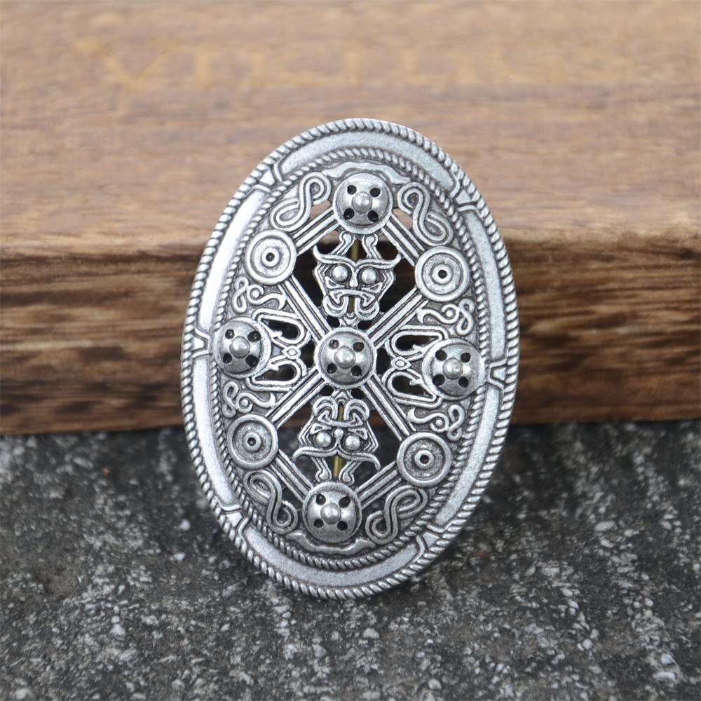 1Pcs Retro Sweden Norse Viking Brooches Jewelry Vintage Norse Talisman for Clothing Shirt Suit