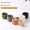 Miaoyijia Cement Texture Flameless Candle Holder