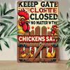 Tin Sign Vintage Metal Poster Wall Art 20x30cm