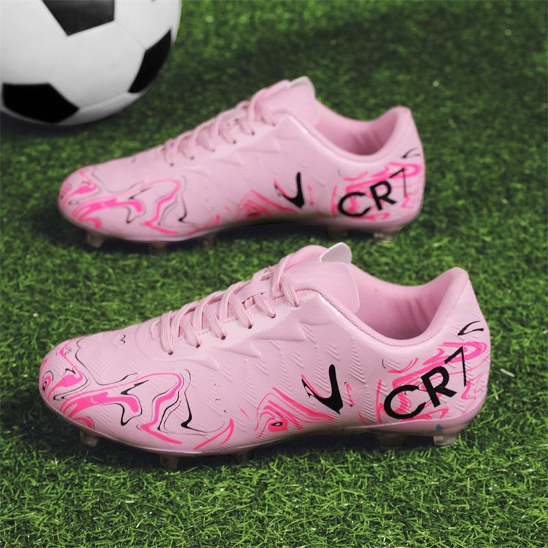 Mens Soccer Shoes New Comfortable Turf Unisex Futsal Grass Training Cushioning Rebound Wear-resistant Football Shoes for Men