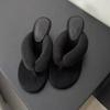 Fashion Wedges Women Slippers Clip Toe Fashion Cotton Shoes Dress Designer Woman Heeled Shoes 2025 Autumn Luxury Brand Ladies Zapatos