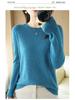 Trendy Women's Wool Sweater: Loose-Fit, Round Neck, Perfect for Autumn & Winter