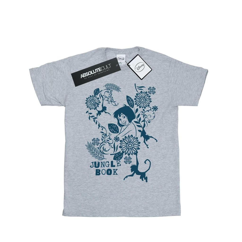 Disney Mens The Jugle Book Mowgli Tale T-Shirt