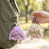 PP Cotton Plush Doll Pendant Soft Cartoon Bunny Keyring Tulip Rabbit Keychain  Hanging Ornaments
