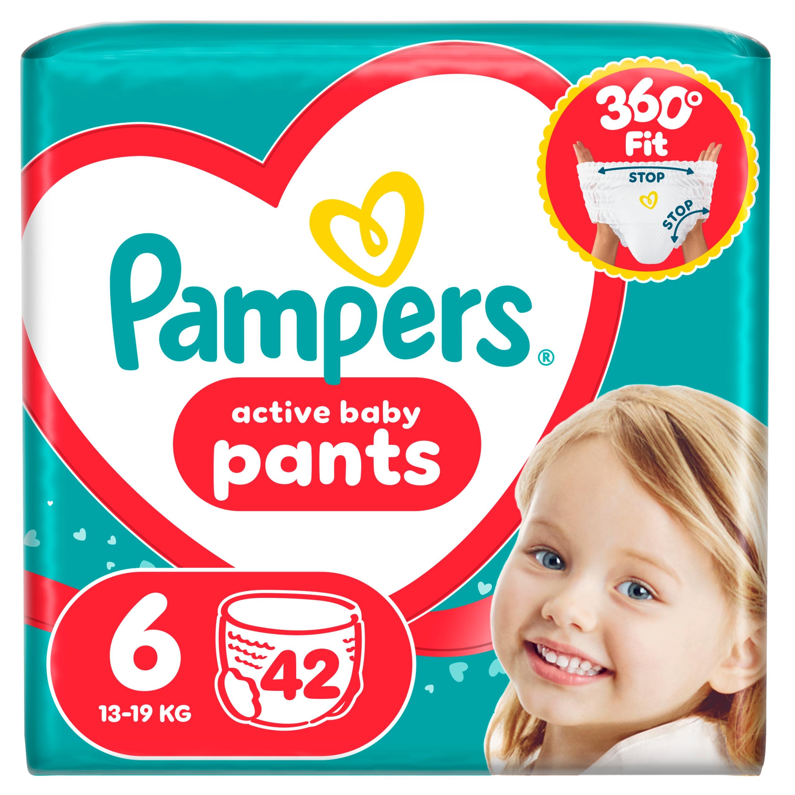 Couches Culottes Pampers, Taille 6, 13-19Kg 42 Pièces 19kg
