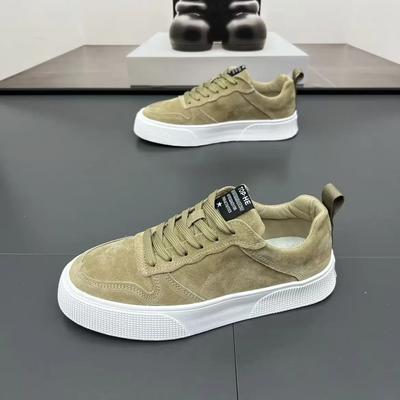 Fashion Spring Autumn New Luxury Men's Shoes Thick Soled Raised Casual Board Shoes Soft Soled Comfortable Breathable Running Sneakers