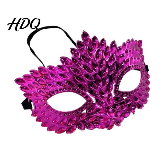 Unique Halloween Outfit Accessory Rhinestone Masquerade Mask Adjustable Eye Mask for Party Ball Gala Comfortable Fit Face Cosplay Sparkling