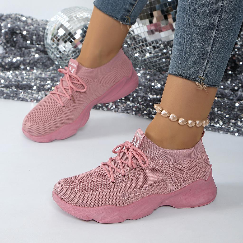 Women Sneakers  New Large Size Breathable Casual Sneakers Women Summer Running Shoes Lightweight Soft Sports Shoes for Women