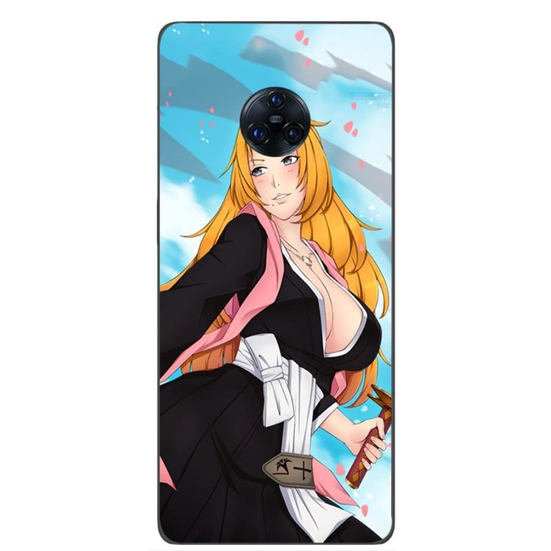 Чехол для телефона Rangiku Bleach Manga для VIVO Y95 Y93 Y31 Y20 V19 V17 V15 Pro X60 NEX, мягкий черный чехол для телефона VIVO Y95