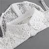 Korean Stand Lapel False Collar Women Embroidery Faux Col Half Shirt Blouse Fake Collars Sweater Shirt Detachable Collars