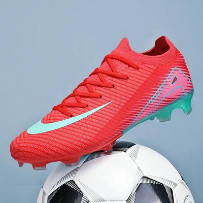 Nové Pánské Fotbalové Kopačky Tréninkové Fotbalové Boty Kolíky Zápas Venkovní Dlouhé Hřeby Sportovní TF/FG Tráva Kotník Horký prodej Vysoká kvalita