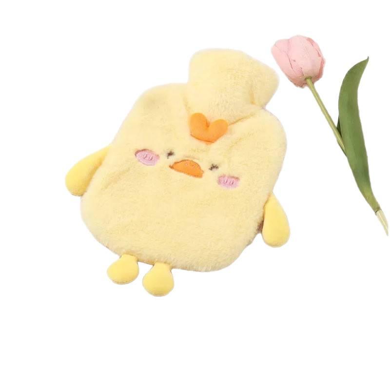 Plush Hand Warmer: High-Quality, Thick Hot Water Bottle for Kids, Students, & Dorms - Foot & Hand Warmer
