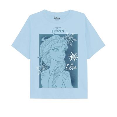 Girls Elsa Snowflake T-Shirt