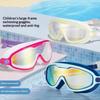 Professional Children Swimming Goggles Caps Waterproof Diving Goggles Anti Fog Competition Training Swimming For Boys Girls