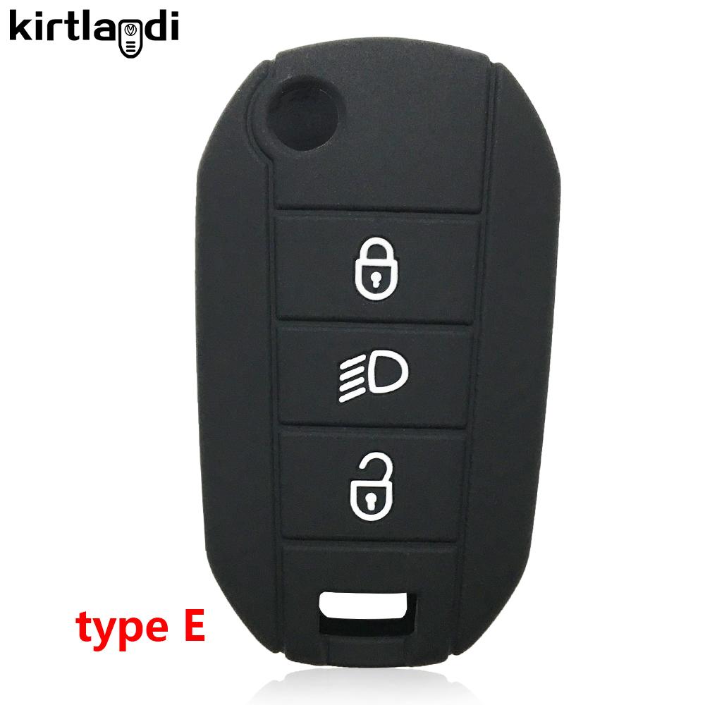 For Fiat Scudo for Opel Combo for Peugeot Rifter 2020 207 208 307 308 407 408 5008 308SW 2008 for Citroen C4 Key Cover Case Skin