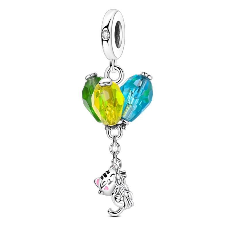 Original Design Copper Charms Beads Ballet Angel Family Perfume Dress Candy Fit 3Mm Bracelets Diy Birthday Jewelry