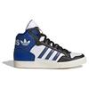 Adidas Originals Extaball Up Versatile Waterproof High-Top Skate Shoes Unisex Sneakers Blue ID1133