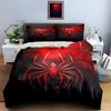 Red spider emblem Bedding Duvet cover sets Duvet covers Pillowcases gifts (1 * Duvet Cover 2 * Pillowcases, without duvet insert)