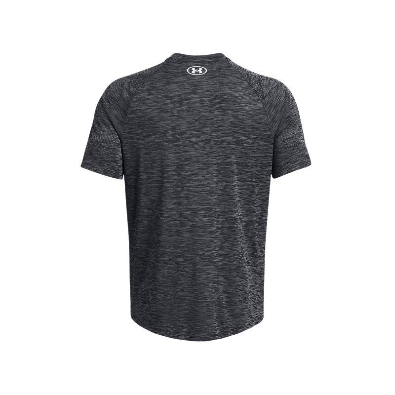 Under Armour Logo Print Loose Fit Crew Neck Short Sleeve T-Shirt Men Tops Black 1382796-001