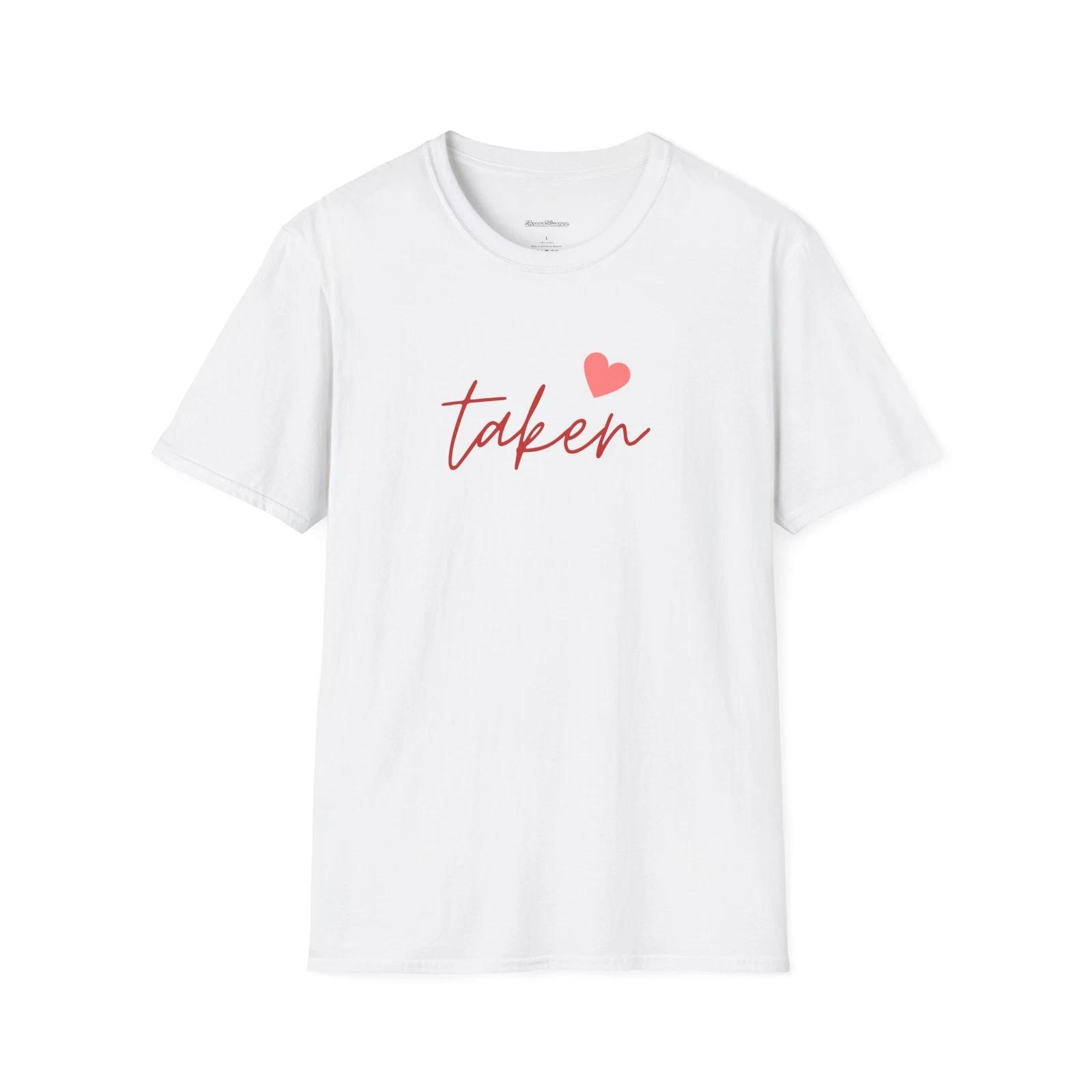 Taken Heart Valentine s Day T-Shirt, Love Tee, Romantic Shirt, Couples Apparel 3XL
