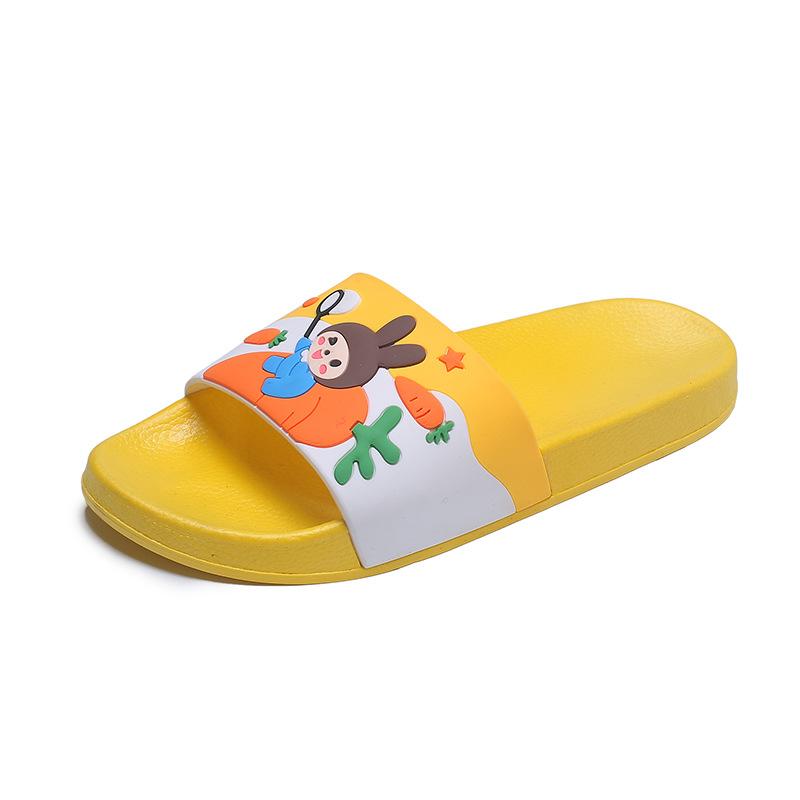 Summer Slippers Women Wear Thick-soled Household Indoor Fashion Cartoon Non-slip Cool Slippers Women