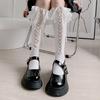 Women's Lace Trim Socks Sweet Lolita Socks Cosplay Stockings Tie Up Cotton Socks