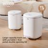 Trash Can with Foot Pedal for Home Use In Living Room, Bedroom, Bathroom, Toilet with Flip Lid, High Aesthetic Kitchen Waste Bin