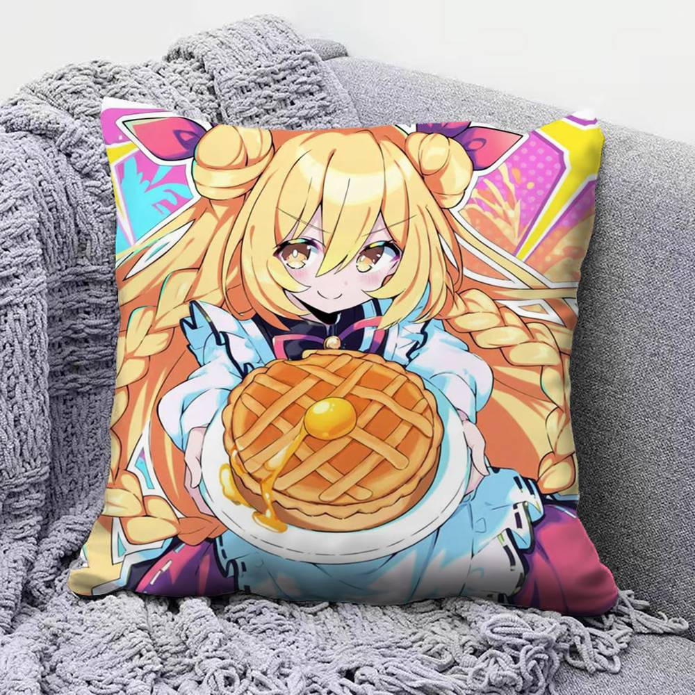DATE A LIVE Anime Girl Cute Pillow Covers Home Sofa Cushion Covers and Aecorative Custom