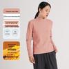 460G Women's Velvet Half-High Collar Warm Long-Sleeve T-Shirt - Winter & Autumn