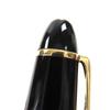 Great MONTBLANC fountain pen Meisterstück 147 Traveler white star black 14K mens Used