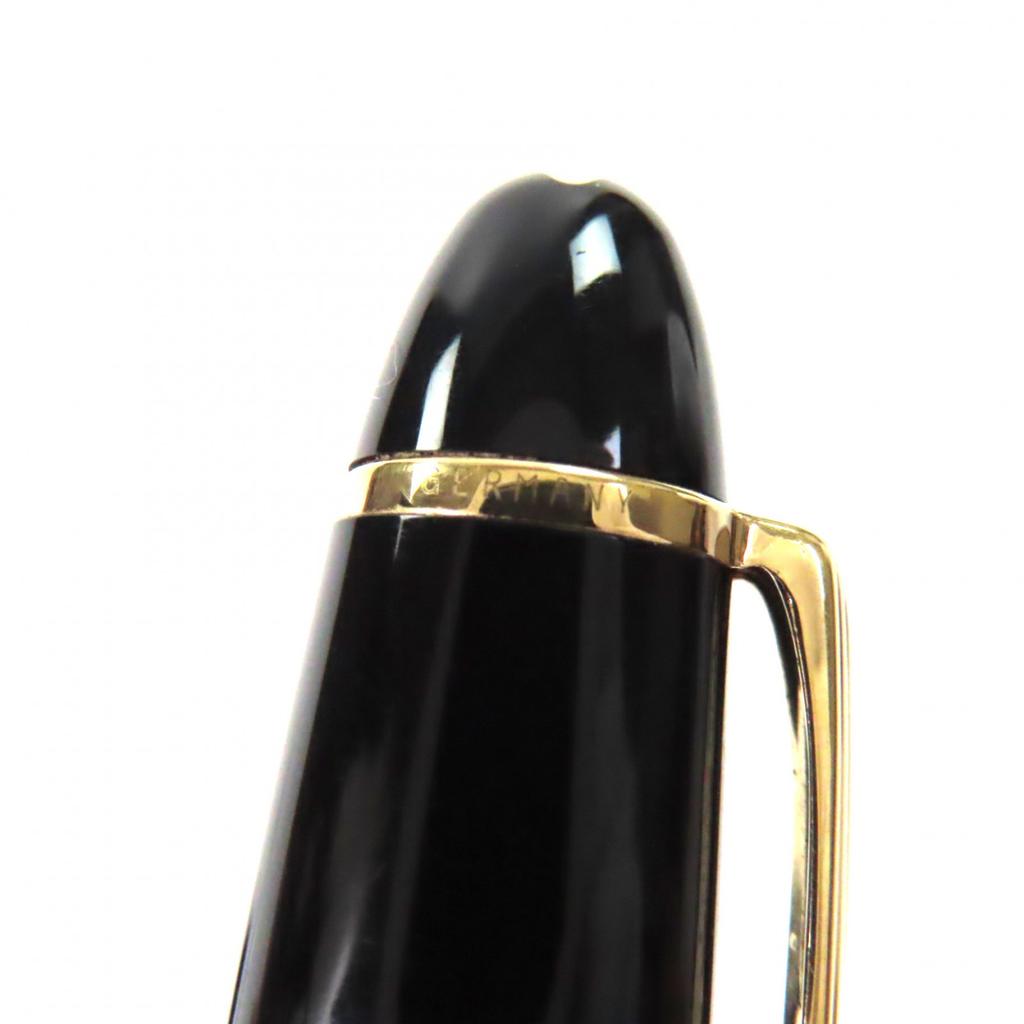 Great MONTBLANC fountain pen Meisterstück 147 Traveler white star black 14K mens Used