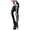 Metal Mechanical Skeleton Printed Women's Casual Leggings 1
