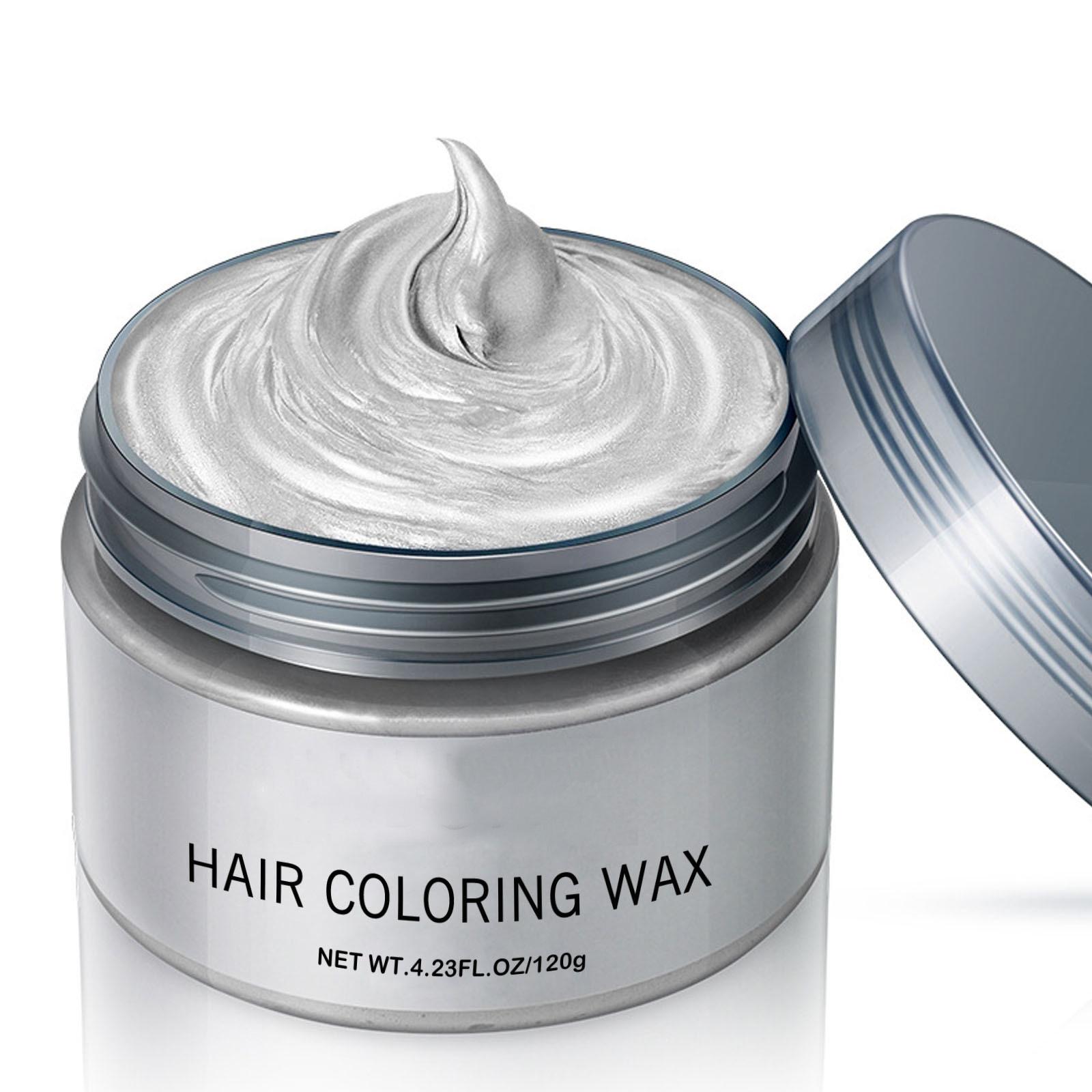 

1 шт. воск для окрашивания волос 120 г. Временная краска для волос для женщин и девочек, стойкая, не повреждающая волосы, аксессуар для дизайна, одноразовый One Size