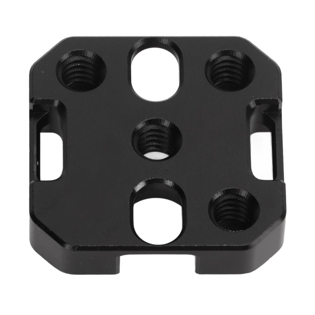 Adaptor Montură Cold Shoe cu Orificiu Șurub 1/4 inch Cataramă Curea de Umăr pentru Cage Cameră Flash