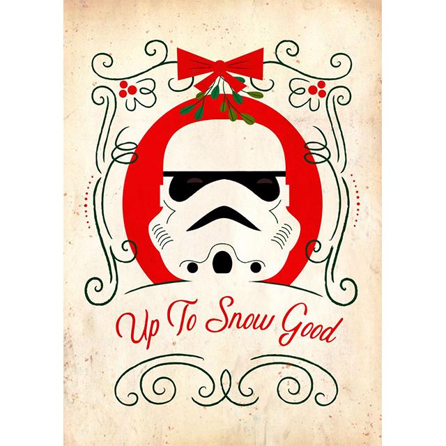 Disney Star Wars Cartoon Christmas Prints Poster Canvas Painting Modern Wall Art Picture For Living Room Bedroom Home Decoration